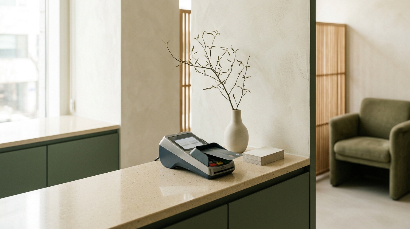 Korean clinic checkout, DCC trap on foreign card payments